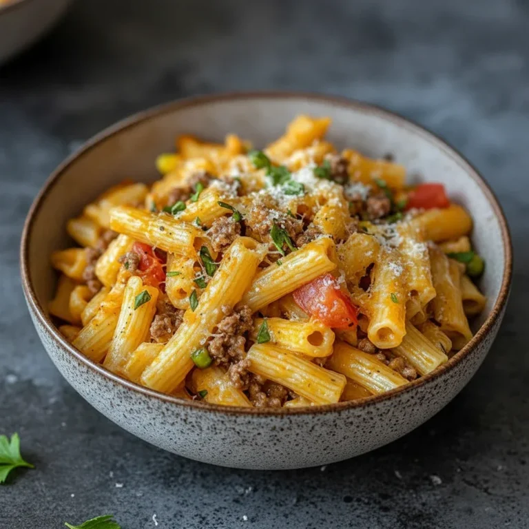 Cheeseburger Pasta Recipe: A 30-Minute Family Meal