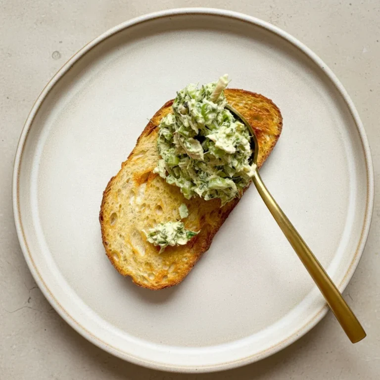 Creamy Green Goddess Tuna Salad