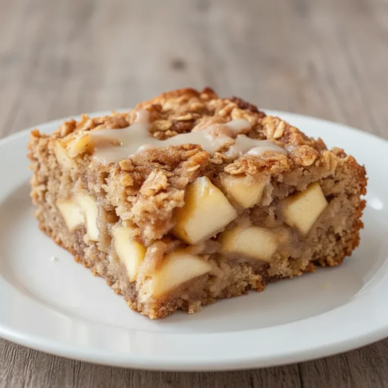 Hearty Oatmeal Apple Breakfast Bake for Mornings