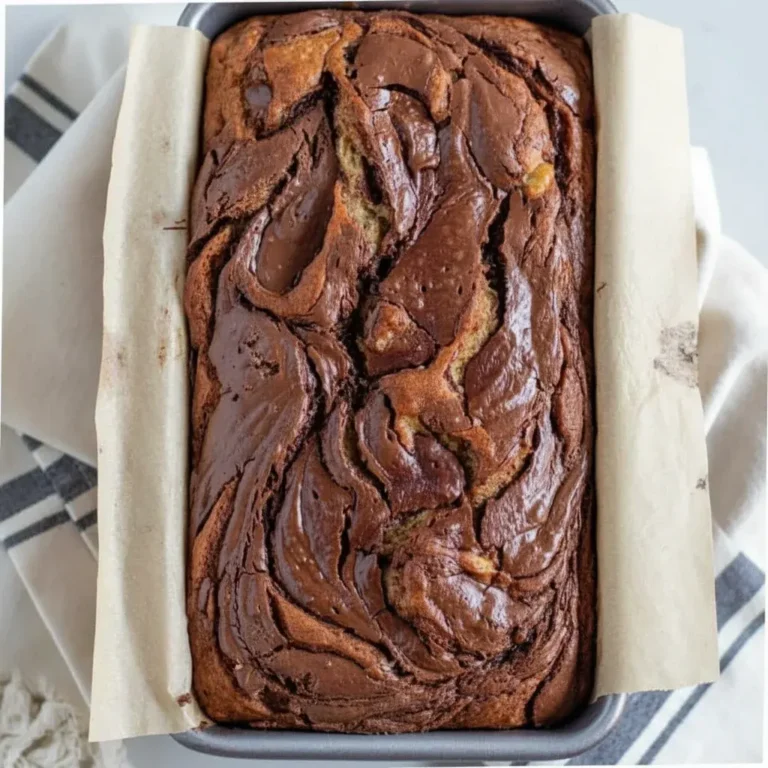 Nutella Banana Bread: With Deep Chocolate Swirls