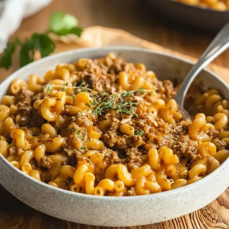 One-Pot Cheeseburger Macaroni Recipe