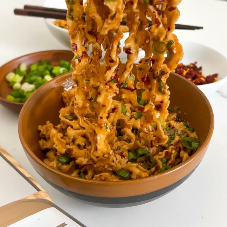 Spicy Chili Garlic Oil Noodles: A 10-Minute Dinner