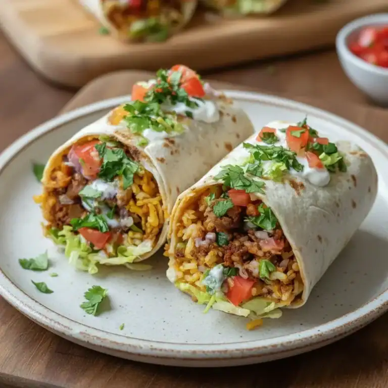10-Minute Vegan Burrito Wraps