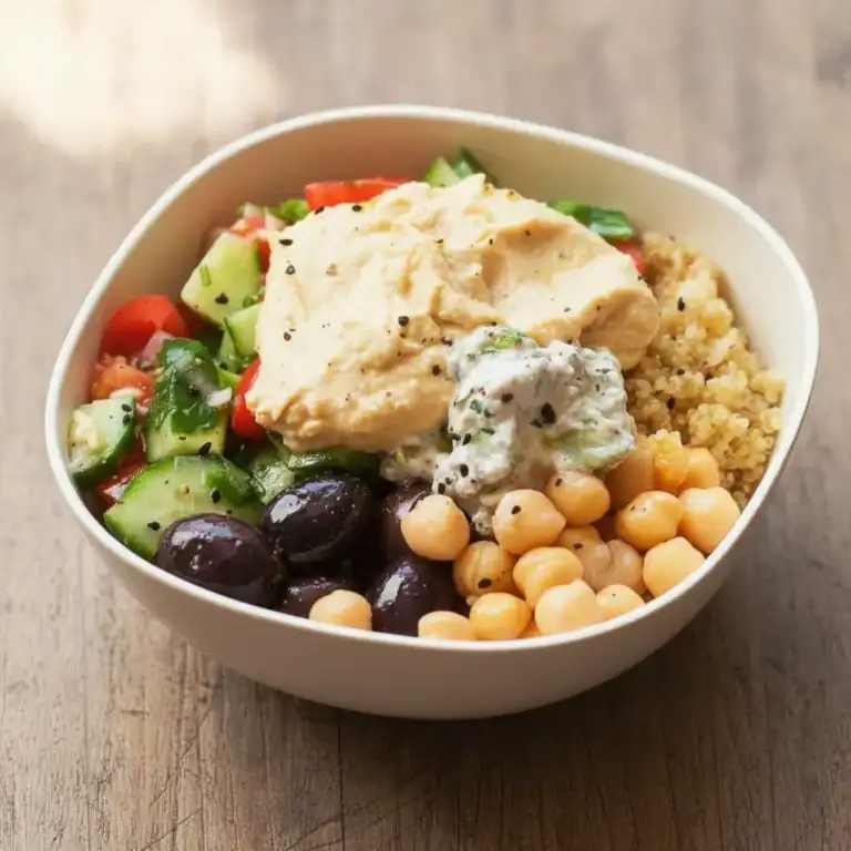 5-Minute Mediterranean Bowl