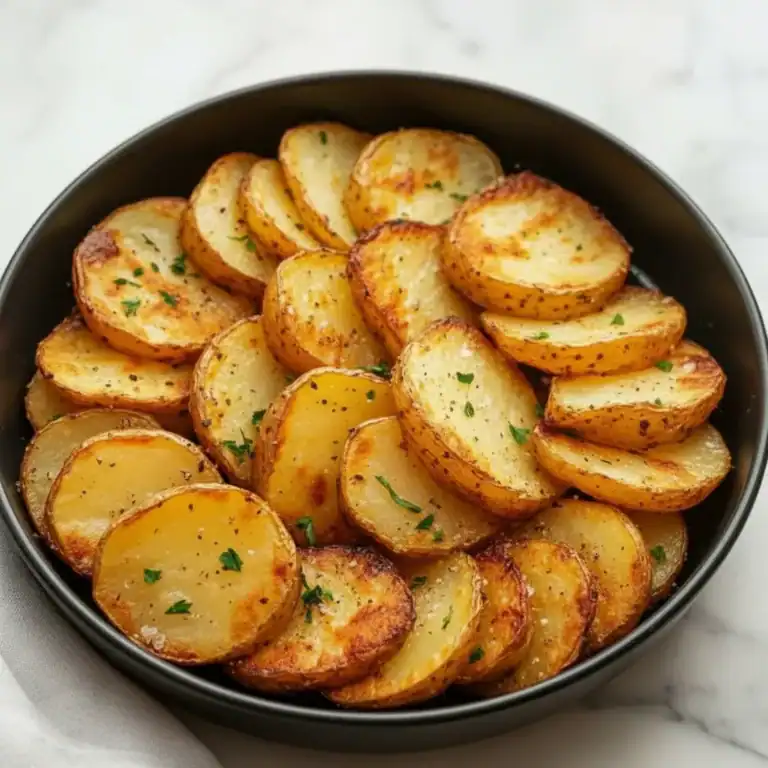 Air Fryer Sliced Potatoes
