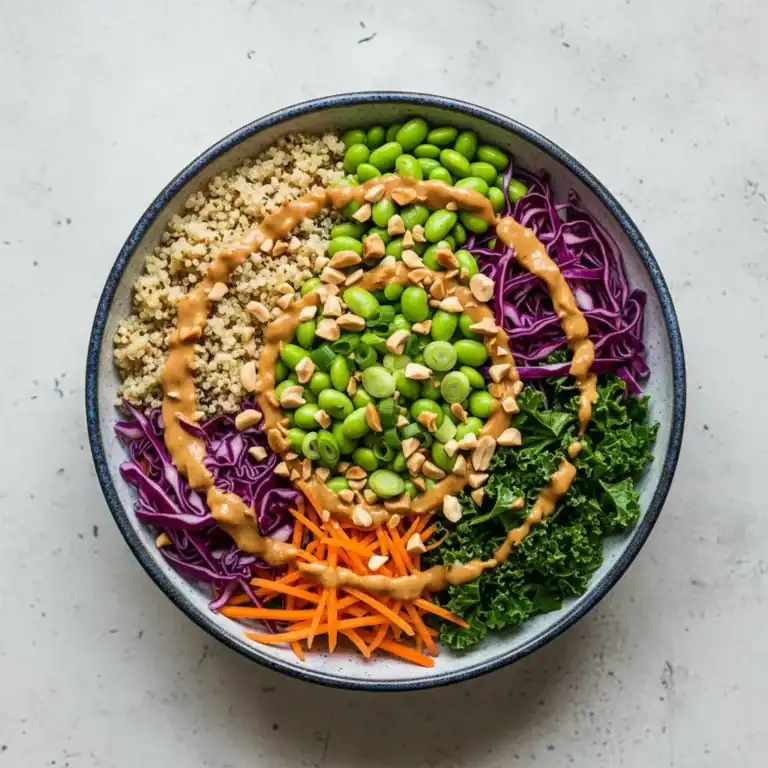 Asian Edamame Crunch Salad