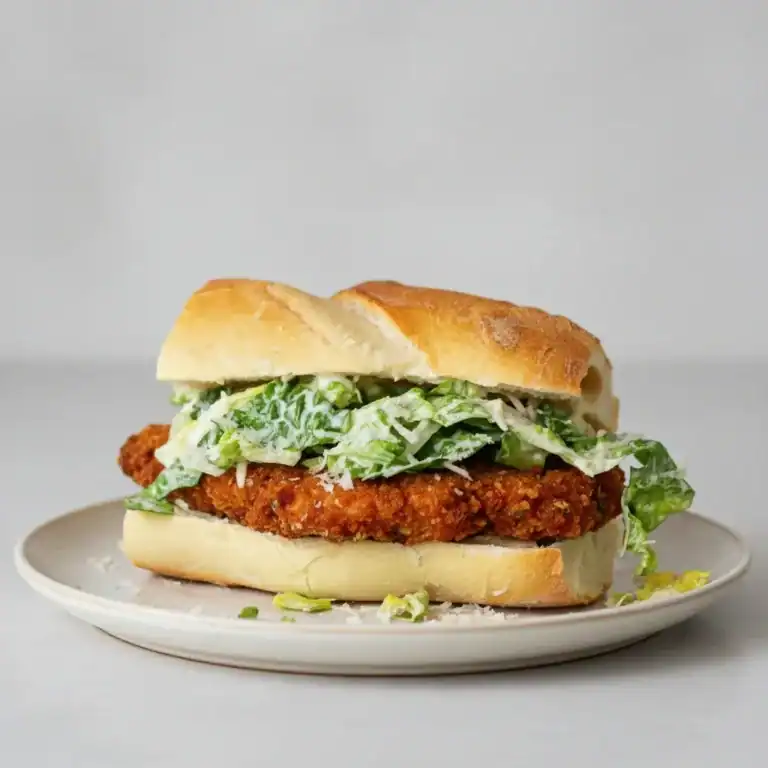 Crispy Chicken Caesar Sandwich