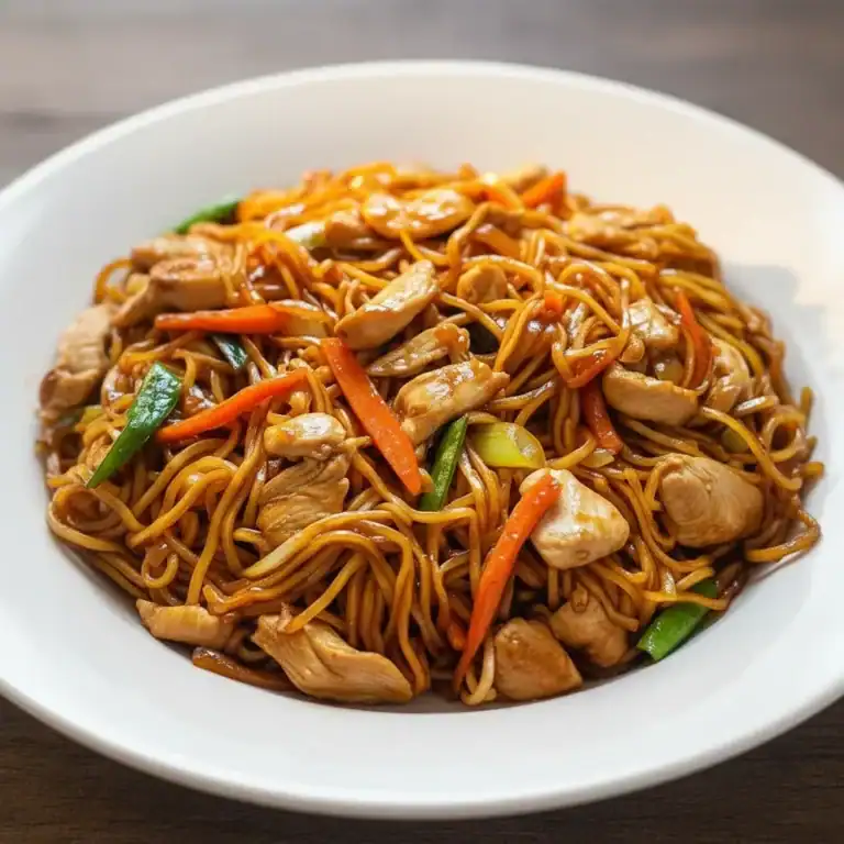 Easy Chicken Lo Mein Recipe