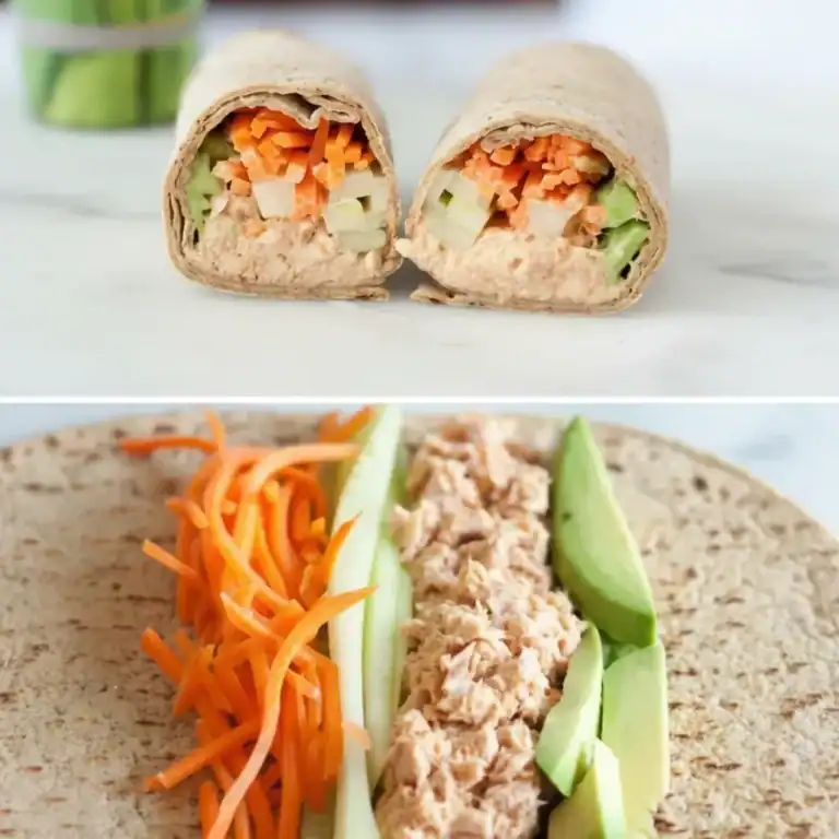 Easy Spicy Tuna Wraps