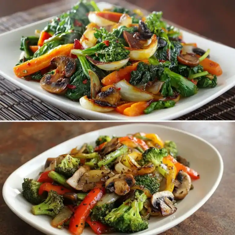Healthy Sautéed Vegetables Side