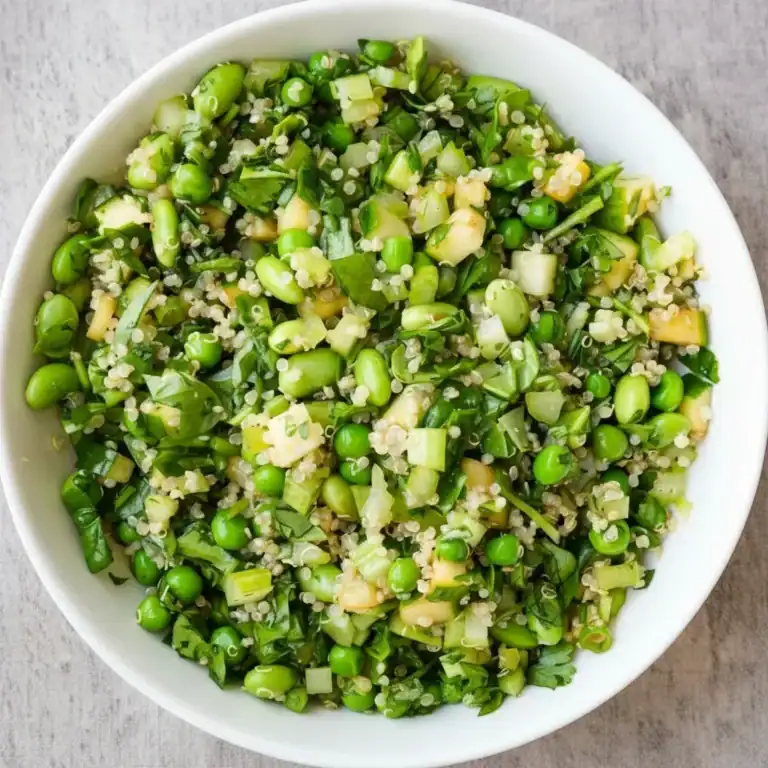 High Protein Salad with Asian Dressing