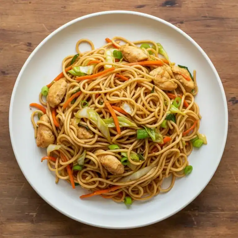 Homemade Chicken Chow Mein