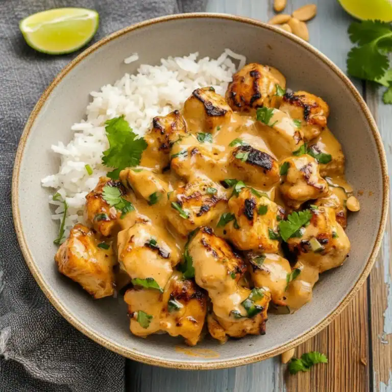 Irresistible Thai Peanut Chicken