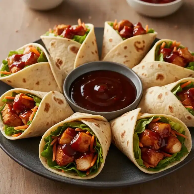 Sweet Chili Chicken Wraps