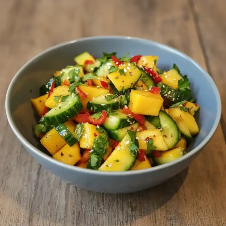 Thai Mango Cucumber Salad