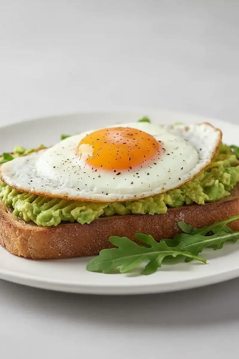Avocado Toast With Egg Recipe Breakfast