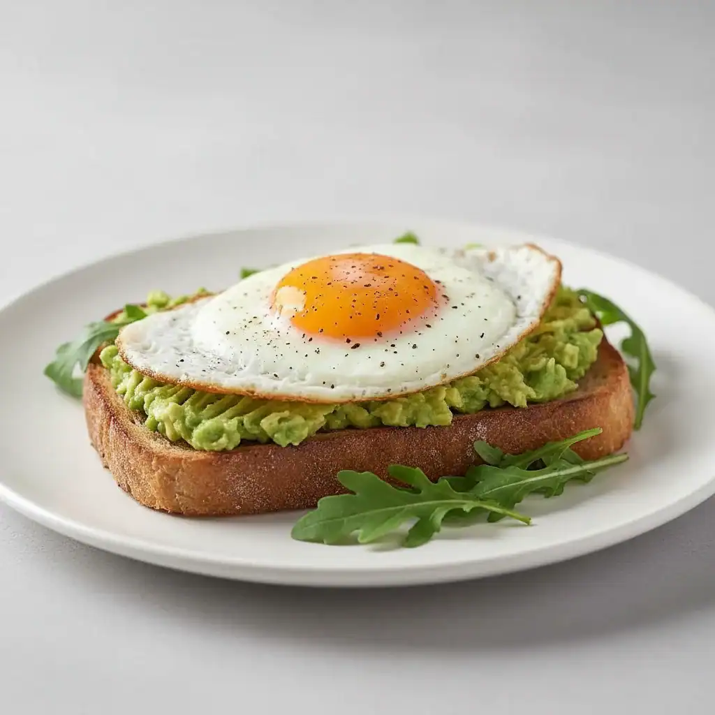 Avocado Toast With Egg Recipe Breakfast