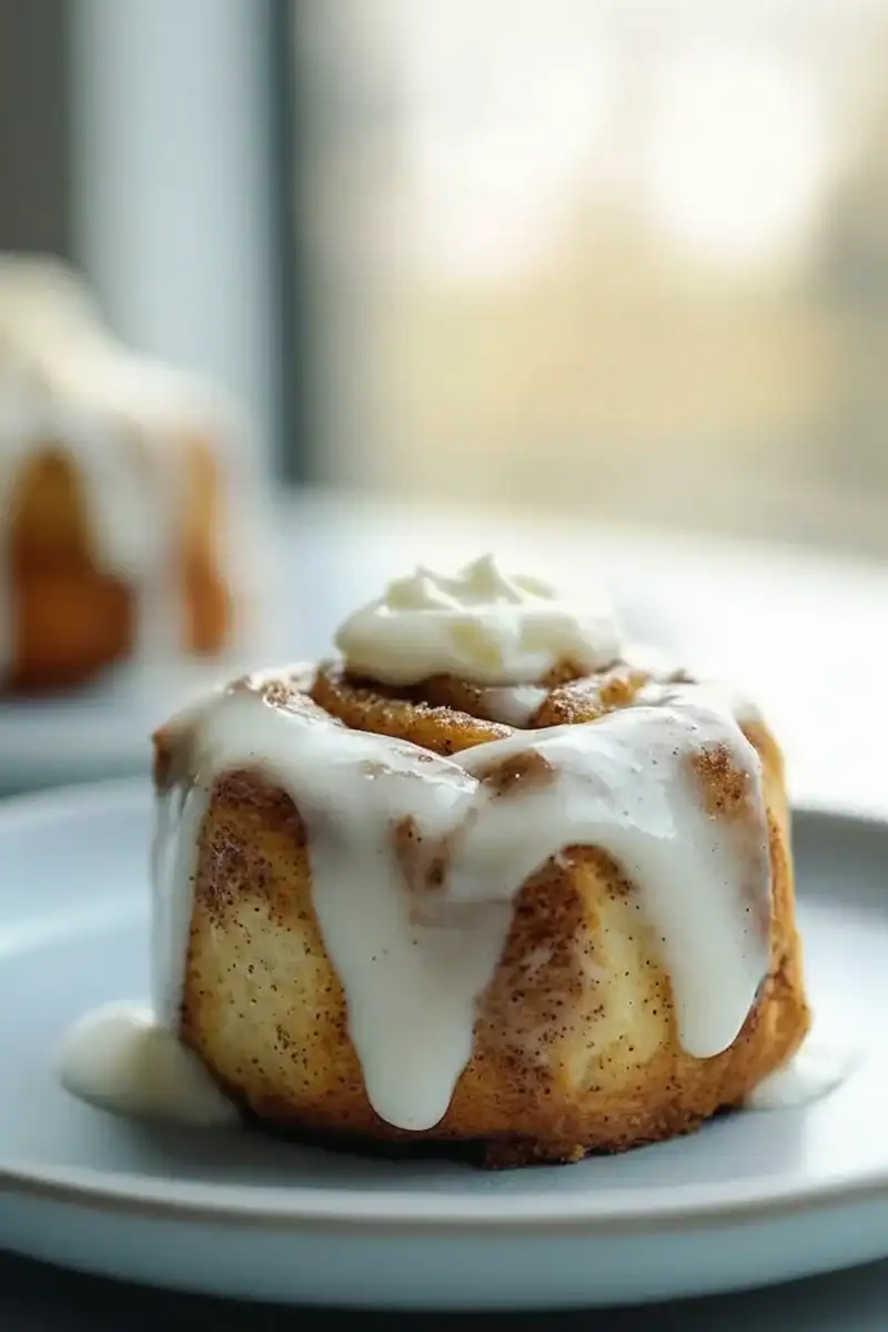 Banana Bread Cinnamon Rolls With Cream Cheese Frosting