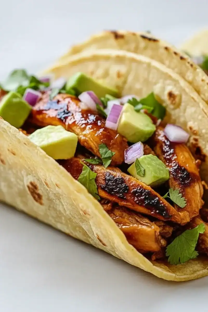 Bbq Chicken Tacos Recipe Dinner Idea