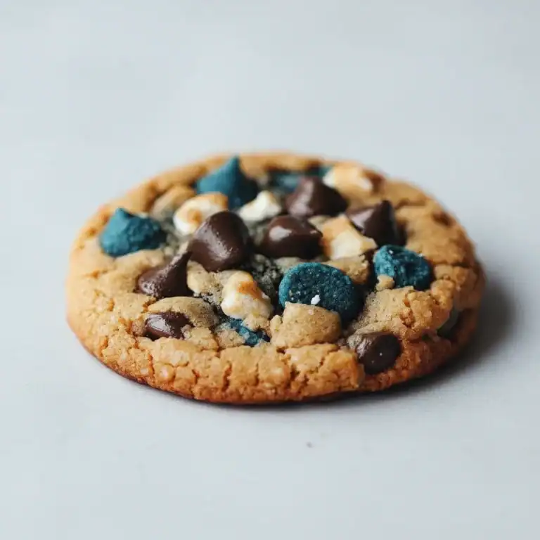 Blue Cookie Monster Cookies Recipe
