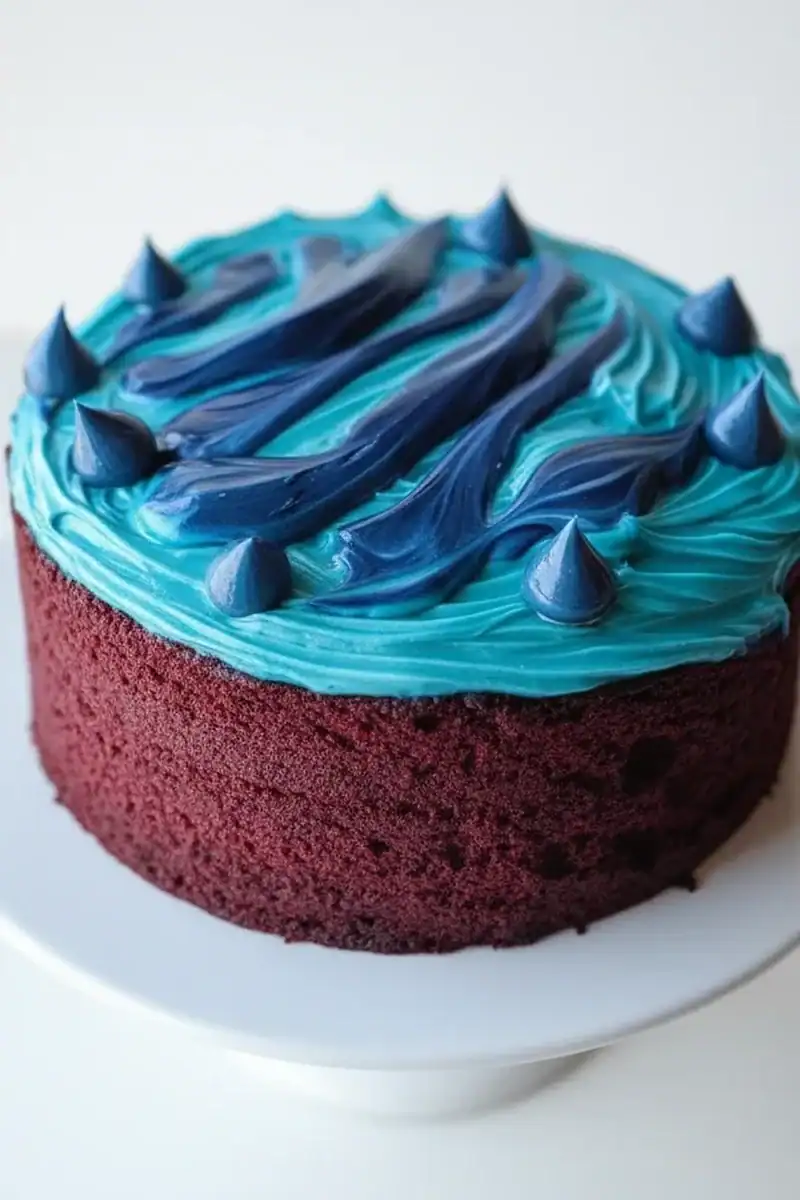Blue Velvet Cake Recipe Dessert Idea