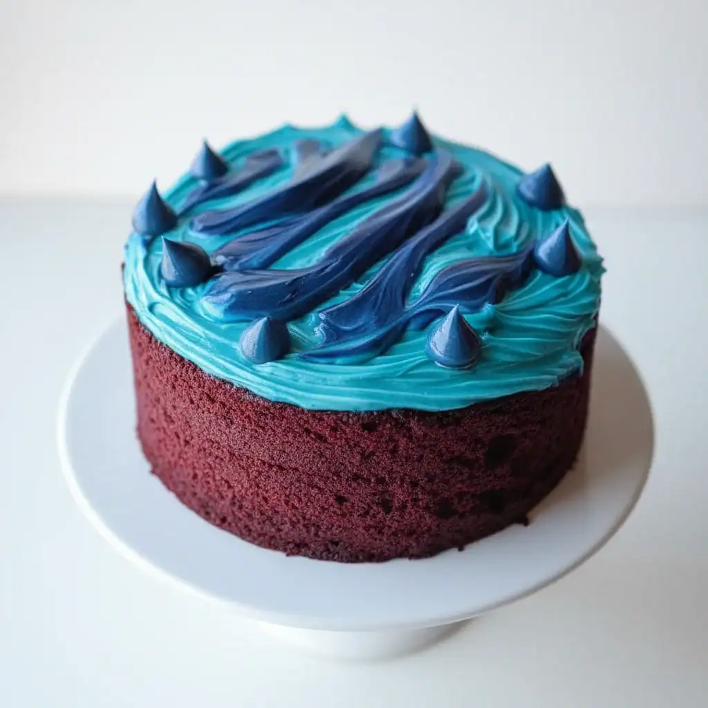 Blue Velvet Cake Recipe Dessert Idea