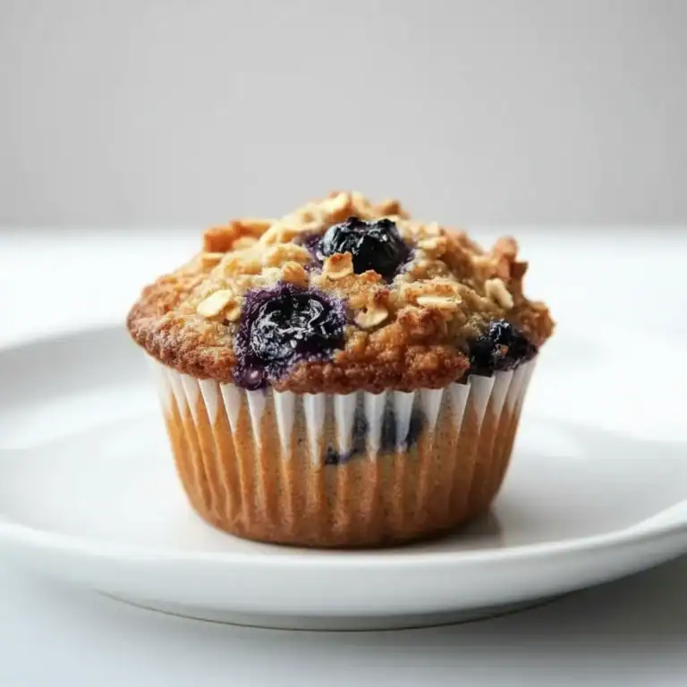 Blueberry Oatmeal Muffins Recipe Breakfast