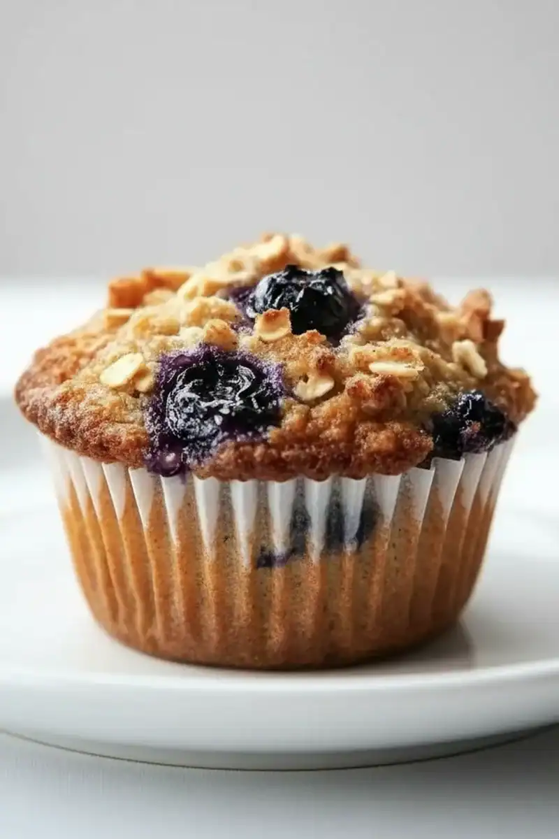 Blueberry Oatmeal Muffins Recipe Breakfast