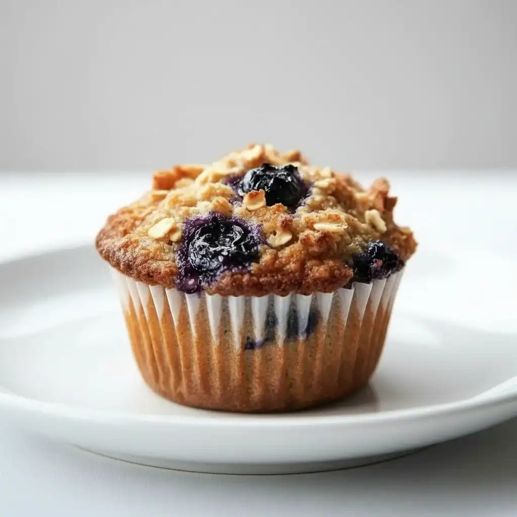 Blueberry Oatmeal Muffins Recipe Breakfast