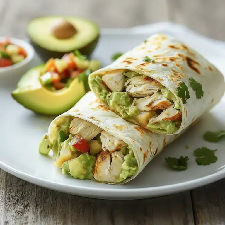 Chicken Avocado Ranch Burritos Recipe For Dinner