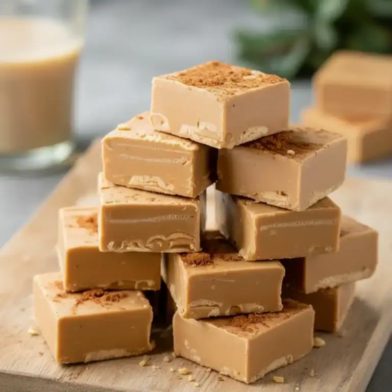 Creamy Peanut Butter Fudge Squares