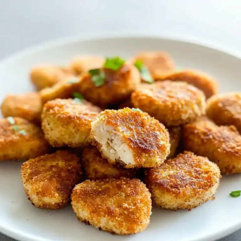 Crispy Homemade Chicken Nuggets Recipe
