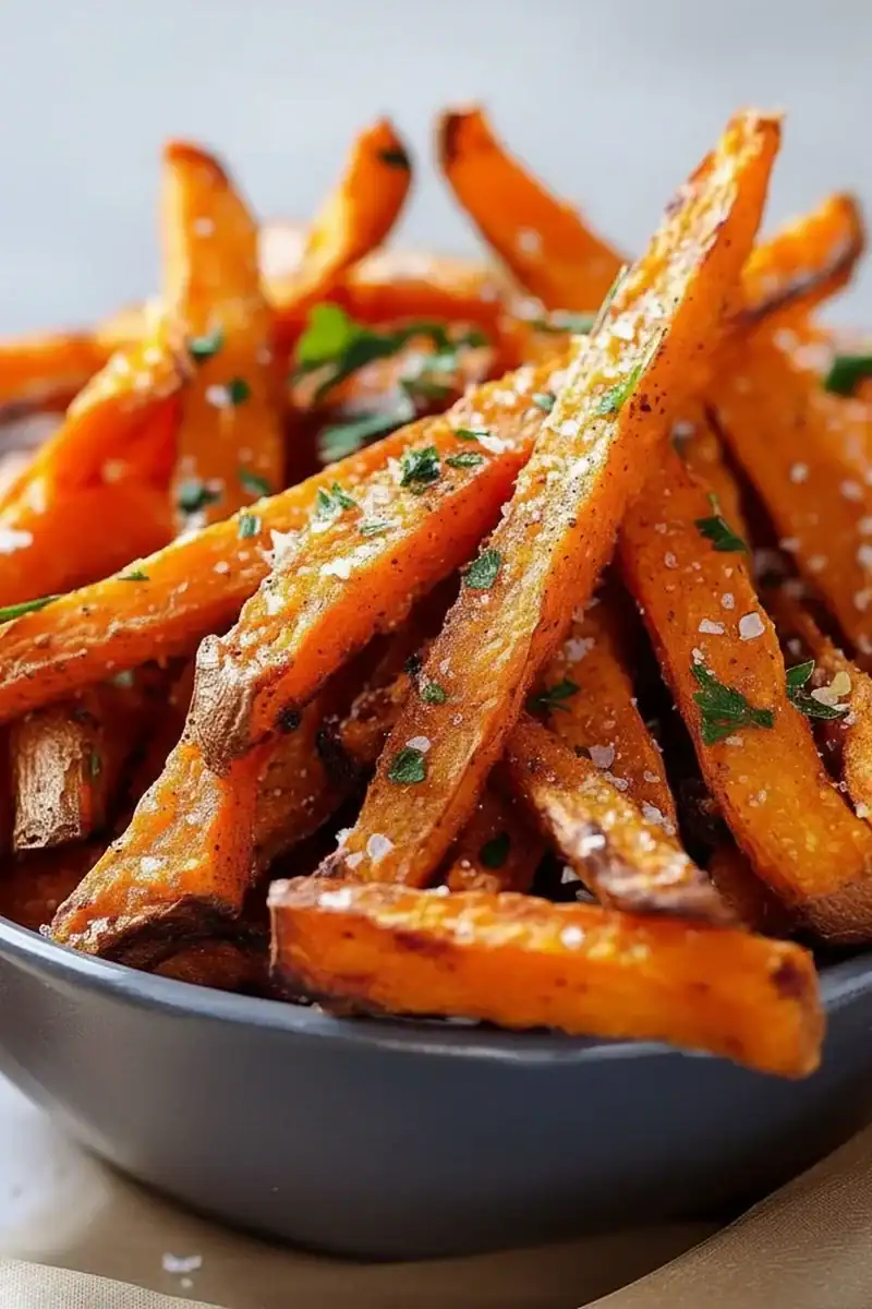 Crispy Sweet Potato Fries Recipe Side