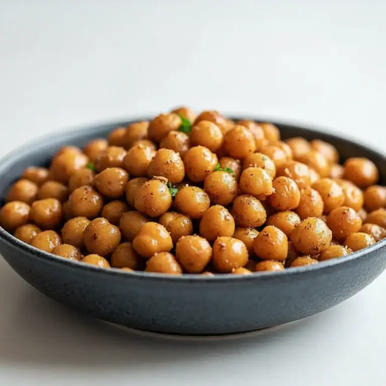 Crunchy Roasted Chickpeas Recipe Snack