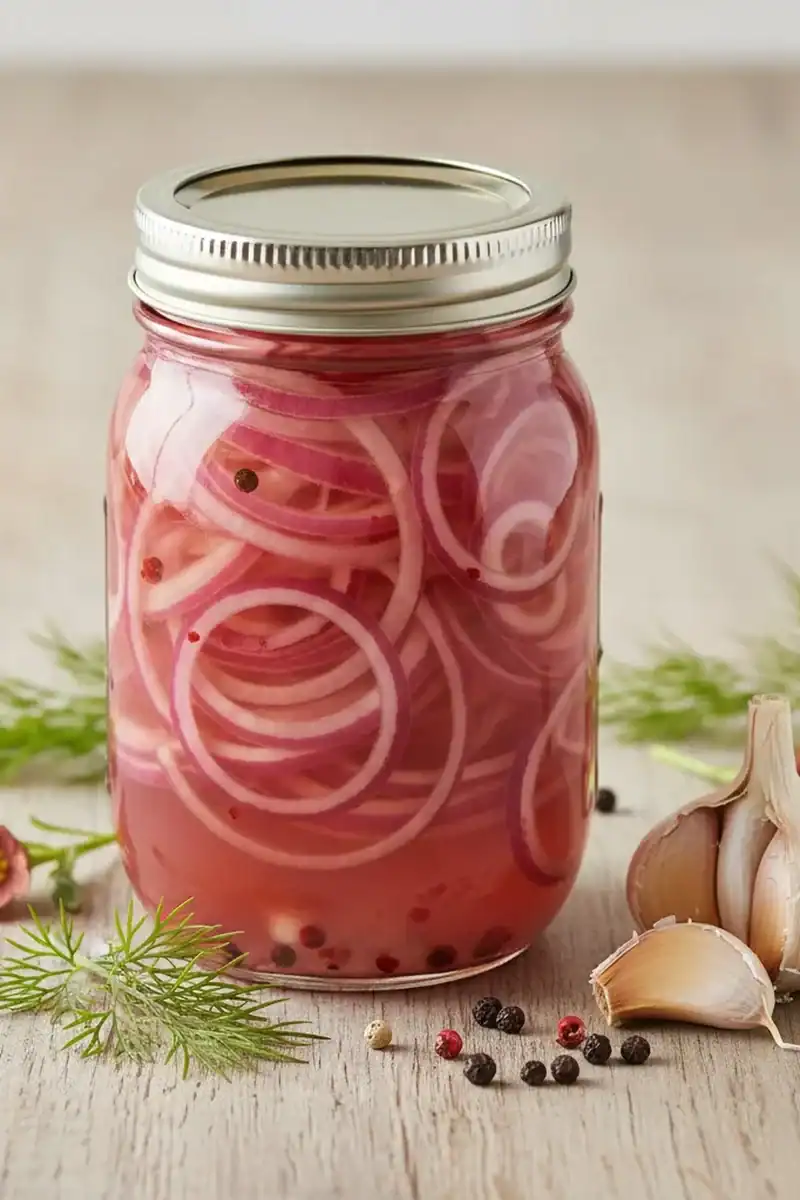 Pickled Red Onions Instructions