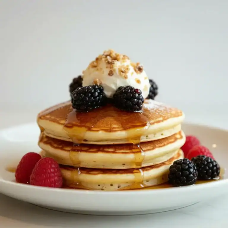 Fluffy Halal Buttermilk Pancakes Recipe