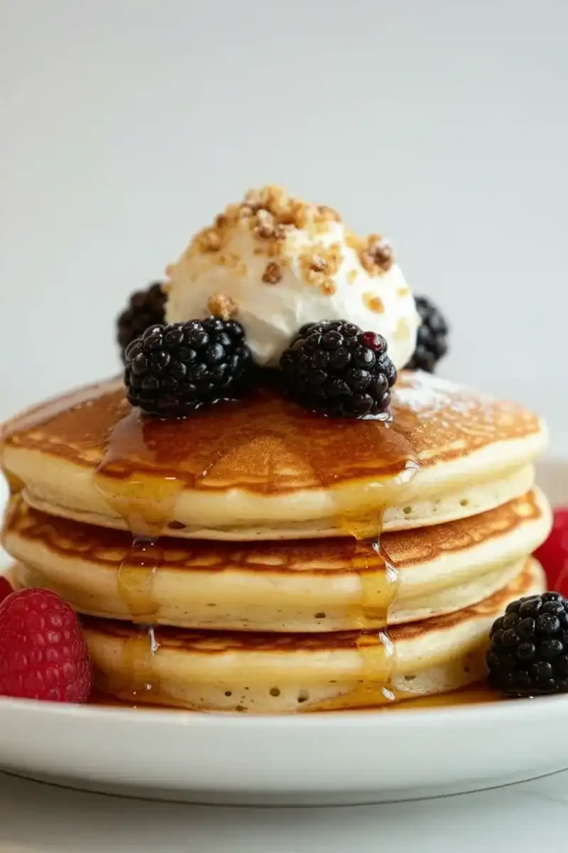 Fluffy Halal Buttermilk Pancakes Recipe
