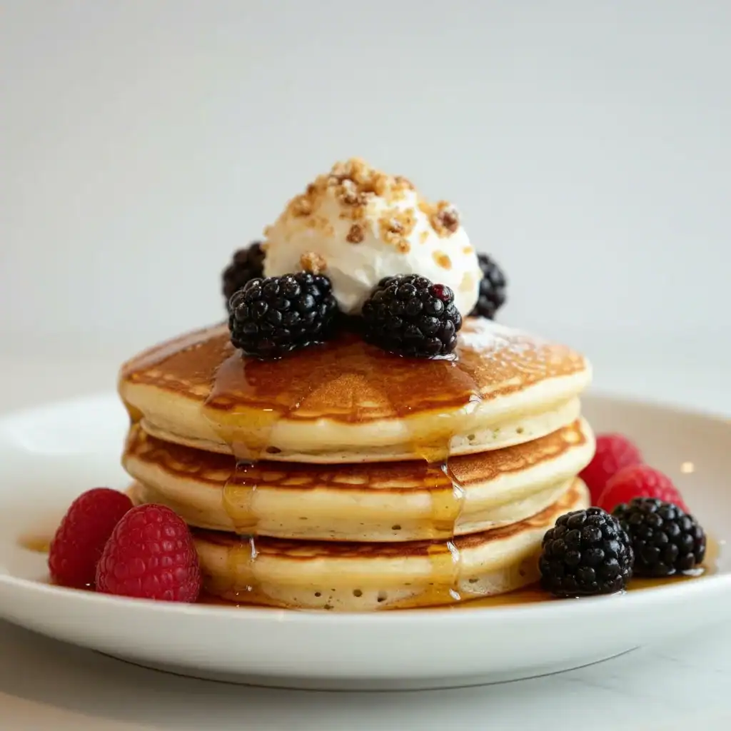 Fluffy Halal Buttermilk Pancakes Recipe