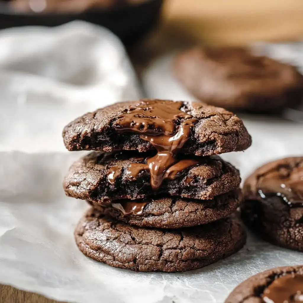 Gooey Nutella Lava Cookies Recipe