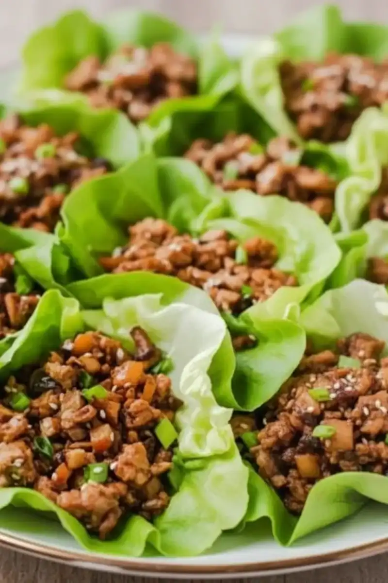 Chicken Lettuce Wraps