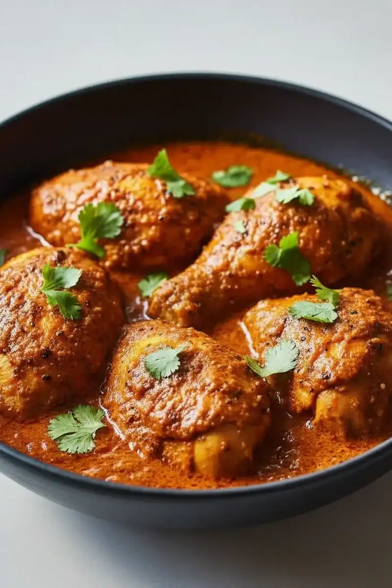 Indian Curry Chicken Recipe Spiced Dish