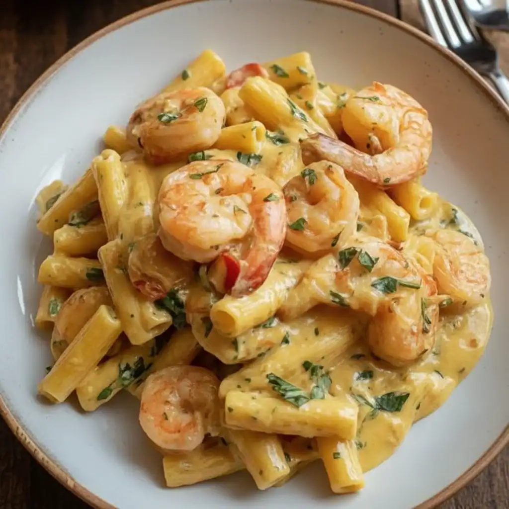 Jamaican Shrimp Rasta Pasta