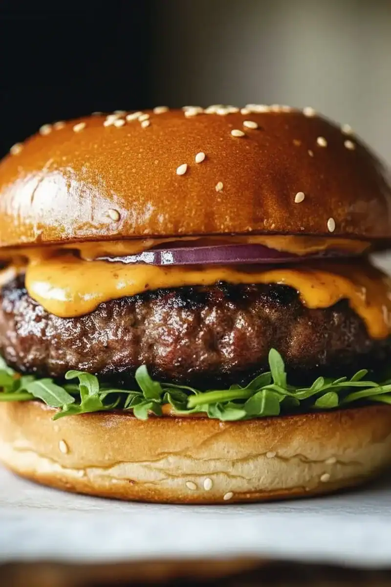 Juicy Lamb Burger Recipe For Dinner