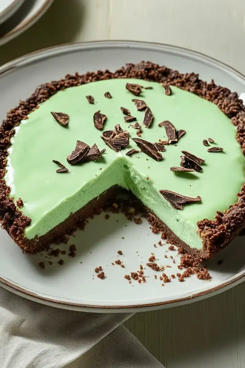 Minty Grasshopper Pie Recipe Dessert