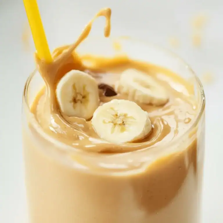 Peanut Butter Banana Smoothie Recipe Drink