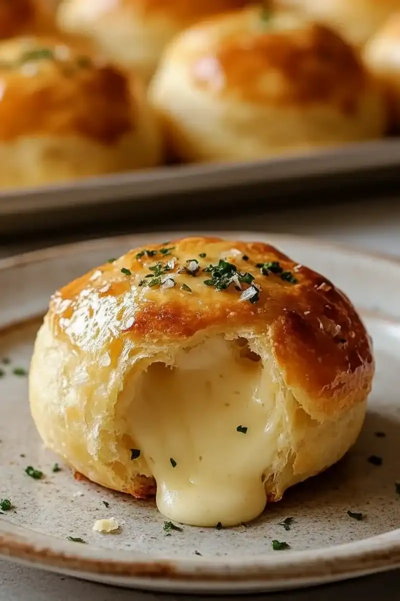 Pillsbury Biscuit Garlic Butter Cheese Bits Recipe