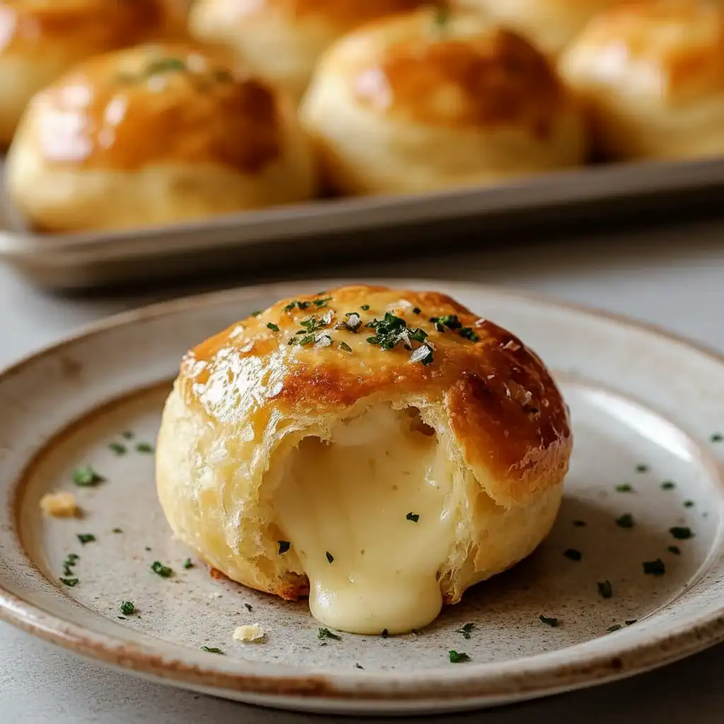 Pillsbury Biscuit Garlic Butter Cheese Bits Recipe
