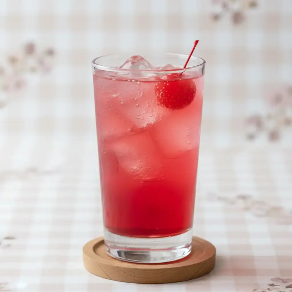 Refreshing Shirley Temple Mocktail