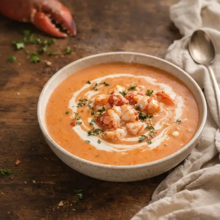 Rich Creamy Lobster Bisque