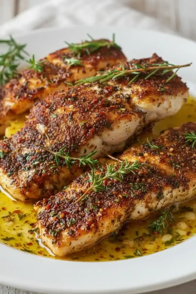 Pan Seared Red Snapper